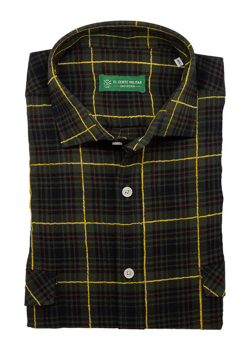 Camisa Cuadros Verde