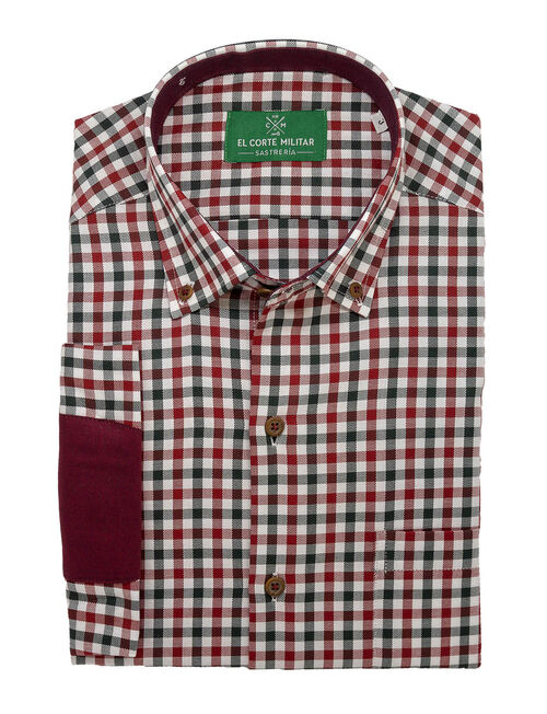 Camisa Algodon Rojo