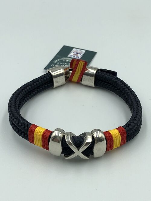 Pulsera Nautica Hole Negra