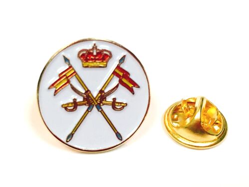 Pin Emblema de Arma de Caballeria Version Coronada