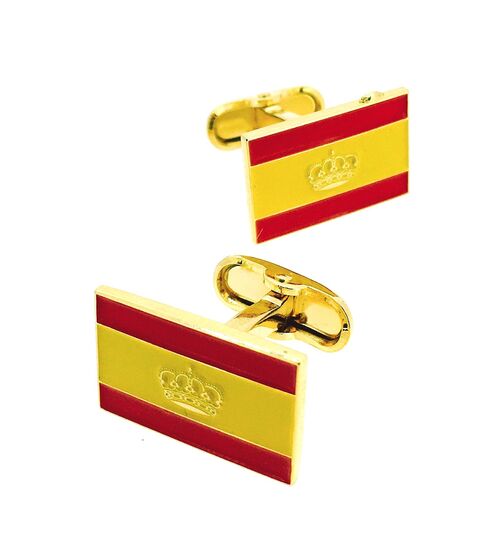 Gemelos Bandera de España Nautica