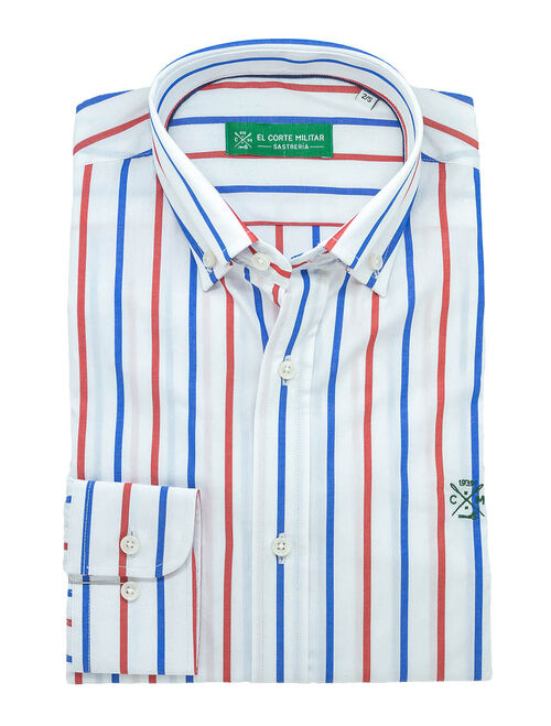 Camisa Rayas Blanca