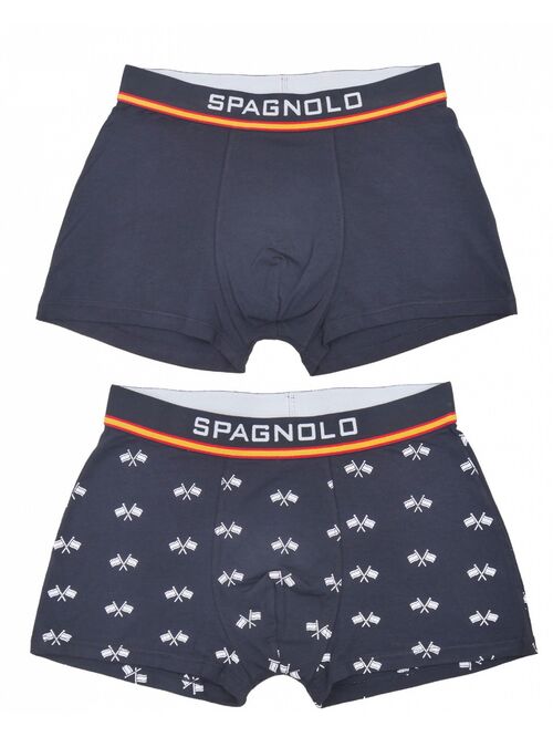 Pack Boxer SPAGNOLO Punto Azul