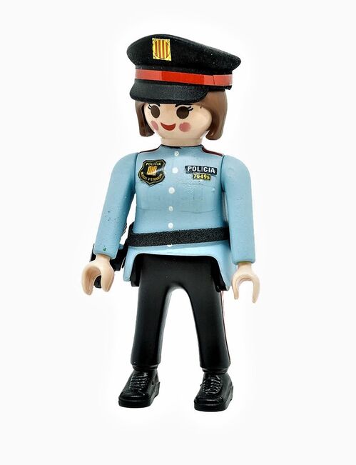 Playmobil Mosso Azul Mujer