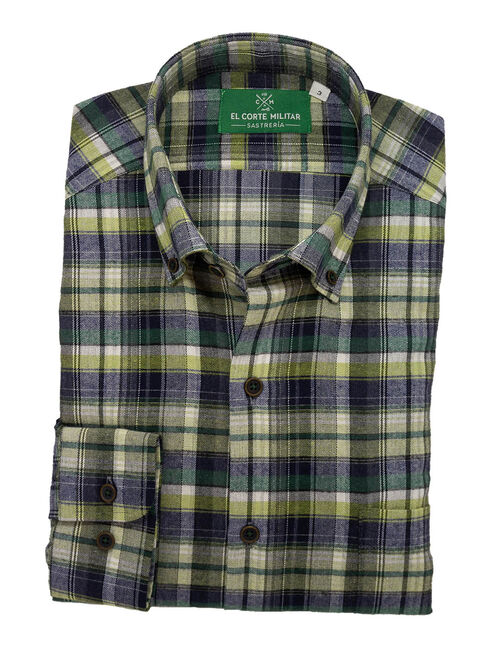 Camisa ECM Cuadros Verde