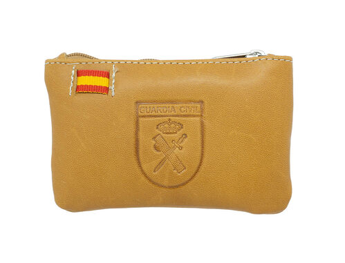 Monedero Guardia Civil Cuero