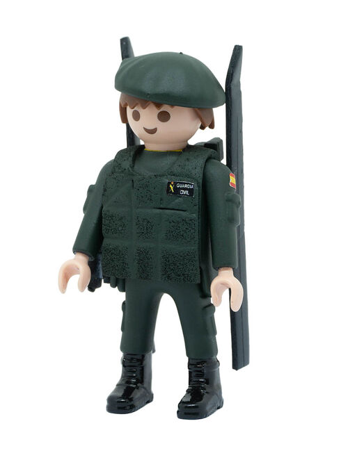 Playmobil Guardia Civil Rescate Montaña Esquis Hombre