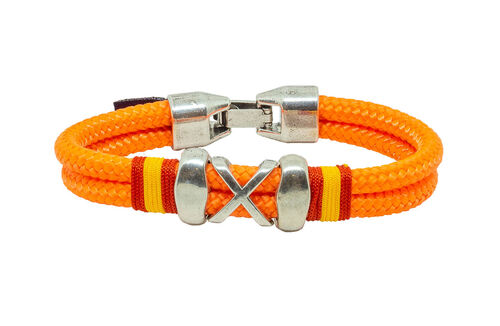 Pulsera Nautica Hole Naranja