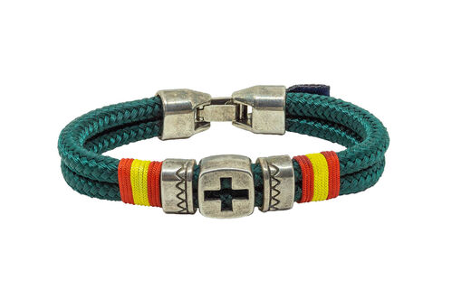 Pulsera Nautica Wave Verde