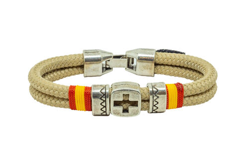 Pulsera Nautica Wave Beige