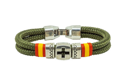 Pulsera Nautica Wave Kaki