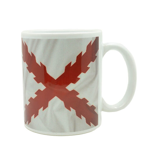 Taza Cruz De Borgoña Blanco
