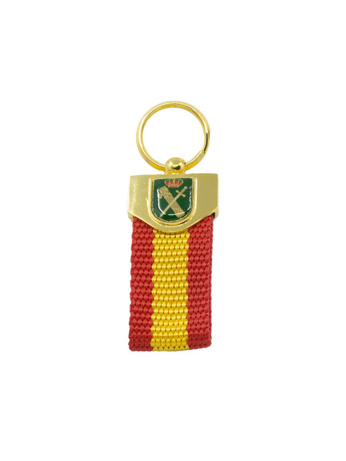 Llavero Guardia Civil VERDE TALLA UNICA