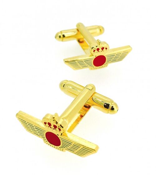 Gemelos Emblema Ejercito Español del Aire