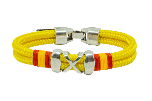 Pulsera Nautica Hole Amarilla